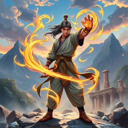 In a magical world filled with mystical powers and martial arts, a young man named Arka aspires to become a great physical cultivator