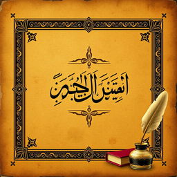A classic book cover design for a book titled 'اصل الاصطلاح في اللغة العربية'