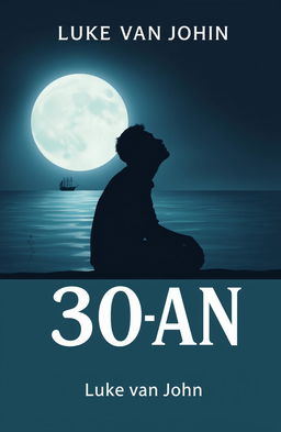 A novel cover design for an A5 sized book titled "30-an" by Luke van John
