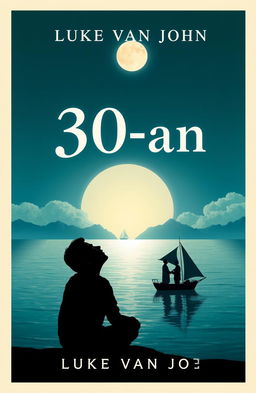 A novel cover design for the title "30-an" by Luke van John