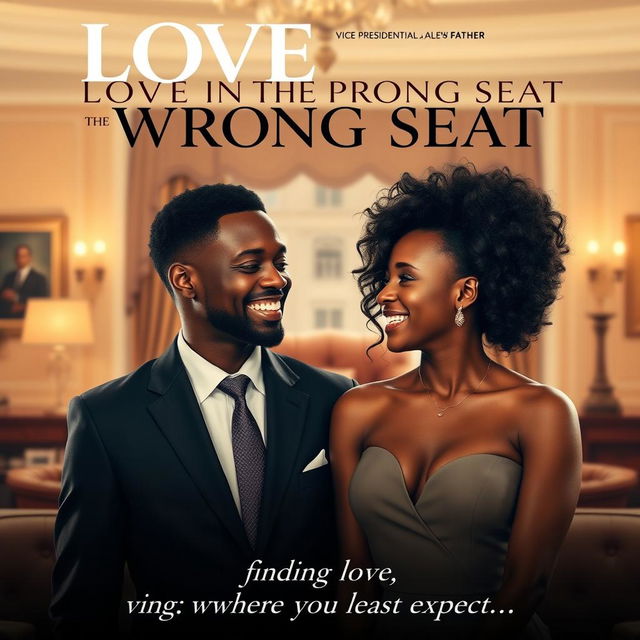 An engaging movie poster for 'LOVE IN THE WRONG SEAT'