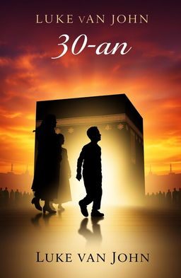 A novel cover design for an A5 size book titled '30-an' by author Luke van John