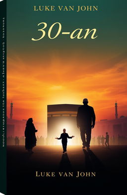 A novel cover design for an A5 size book titled '30-an' by author Luke van John