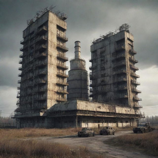 What would Chernobyl look like in dieselpunk