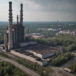 What would Chernobyl look like in gaspunk