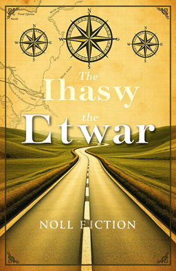 A visually striking non-fiction book cover featuring a winding road stretching into the horizon