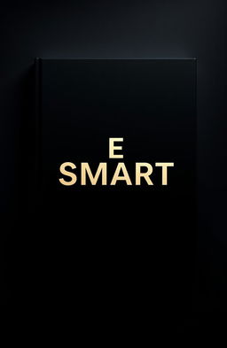 A striking book cover design for the title 'BE SMART', prominently displayed in bold, modern typography