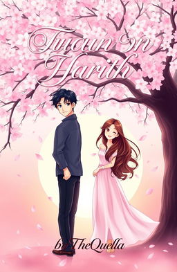A romantic book cover design for 'Tuan Harith' by TheQuella