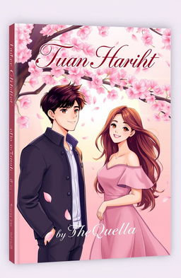 A romantic book cover design for 'Tuan Harith' by TheQuella