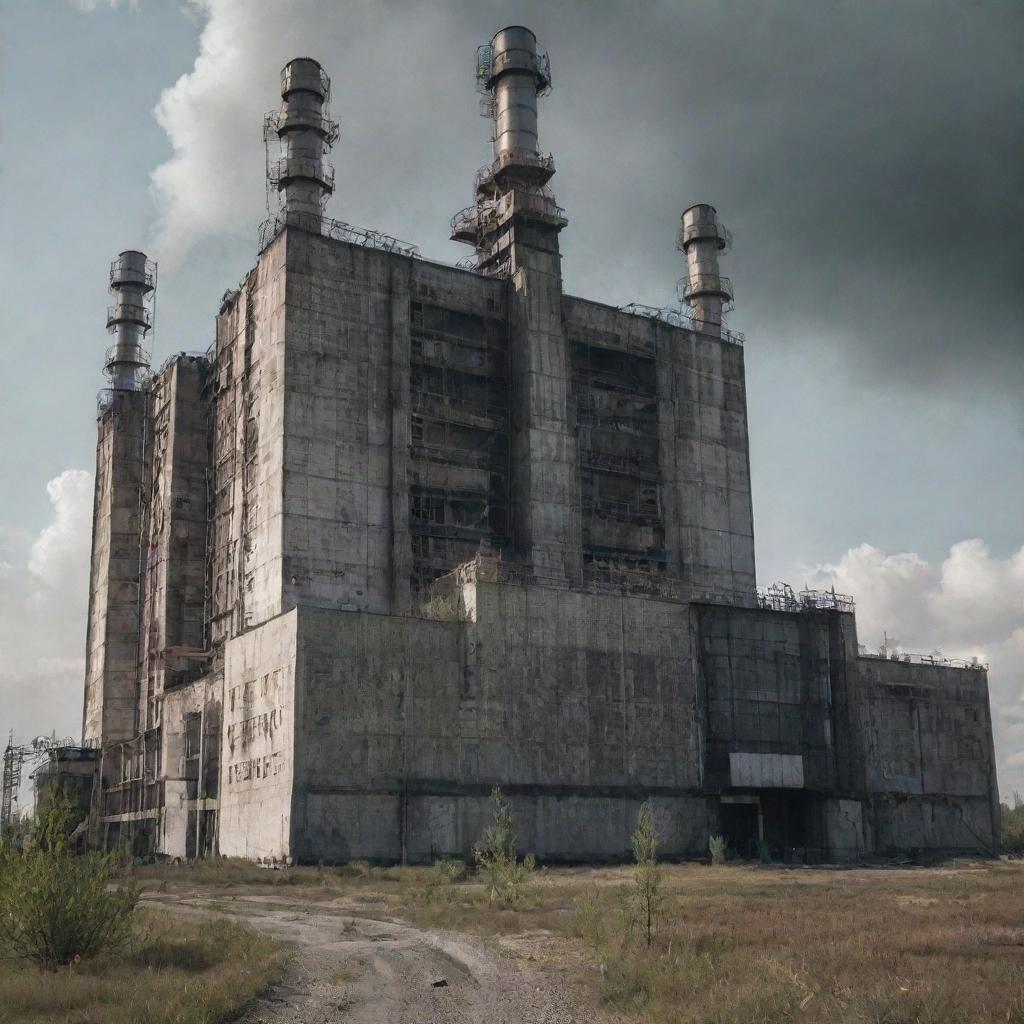 What would Chernobyl look like in electropunk