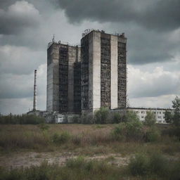 What would Chernobyl look like in electropunk