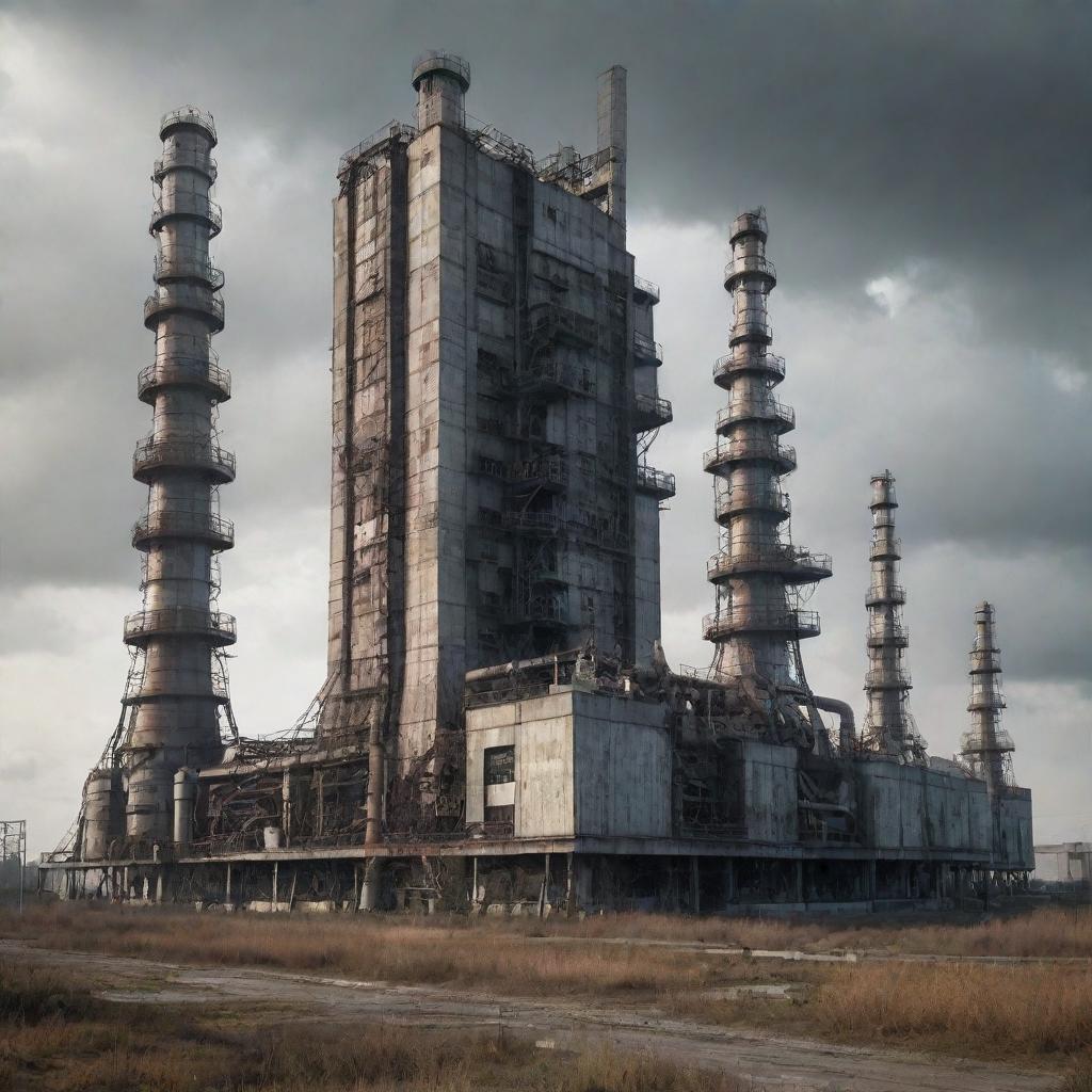 What would Chernobyl look like in teslapunk