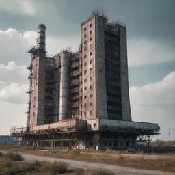 What would Chernobyl look like in teslapunk