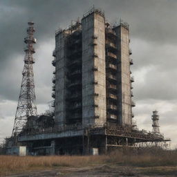 What would Chernobyl look like in teslapunk