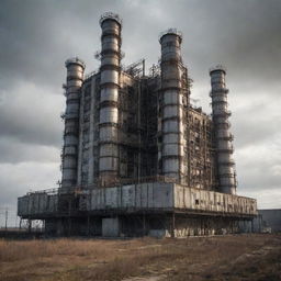 What would Chernobyl look like in teslapunk