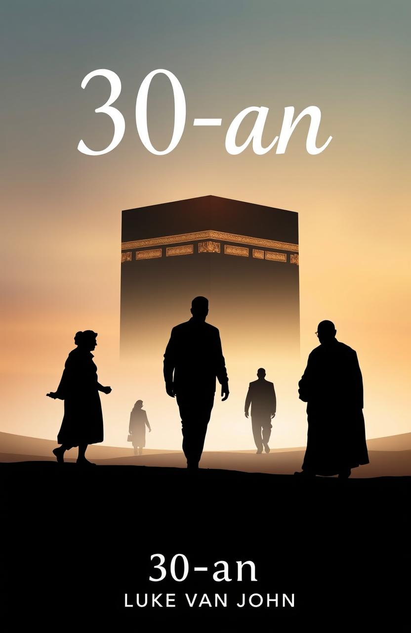 A captivating A5 novel cover titled '30-an' by author Luke van John