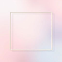 A simple yet elegant frame for a cover background