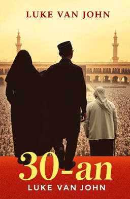 A novel cover design for a book titled '30-an' by author Luke van John