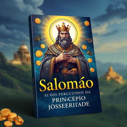 A captivating ebook cover design for the title 'Salomão e os Princípios da Prosperidade'