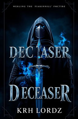 A dramatic book cover for the title 'DECEASER', set in a dark world dominated by werewolf magic