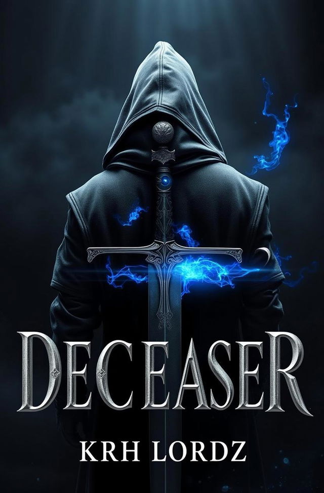 A captivating book cover for the title 'DECEASER', set in a world rich with werewolf magic