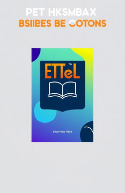 A visually appealing digital e-book cover design featuring a modern and sleek look