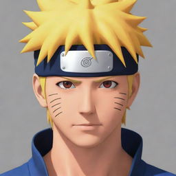 Generate a detailed and high-resolution image of a Naruto-style anime character. The character should be unique, lively and consistent with the aesthetics of the Naruto universe.