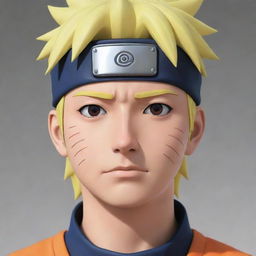 Generate a detailed and high-resolution image of a Naruto-style anime character. The character should be unique, lively and consistent with the aesthetics of the Naruto universe.