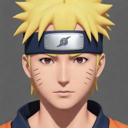 Generate a detailed and high-resolution image of a Naruto-style anime character. The character should be unique, lively and consistent with the aesthetics of the Naruto universe.