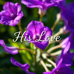 A beautiful and vibrant purple flower in full bloom, delicately detailed with soft, velvety petals and intricate patterns