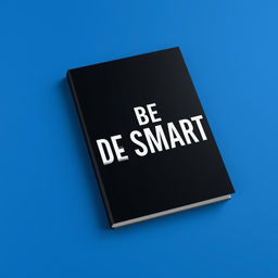 A book titled 'BE SMART' prominently displayed on a black and dark blue cover, with the title in bold, modern typography
