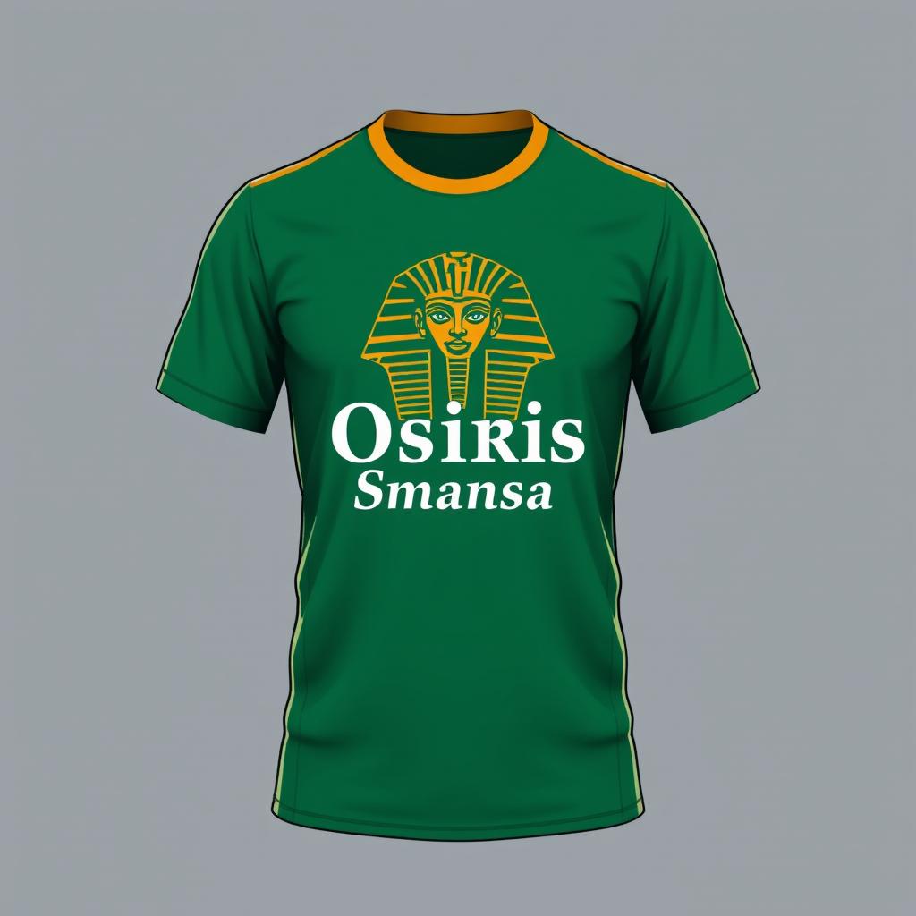 A simple yet stylish jersey design themed around Osiris, the ancient Egyptian god