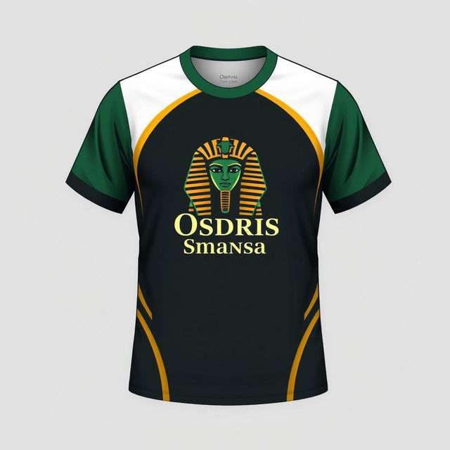 A simple yet stylish jersey design themed around Osiris, the ancient Egyptian god