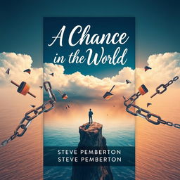 A creative reinterpretation of the book cover for 'A Chance in the World' by Steve Pemberton