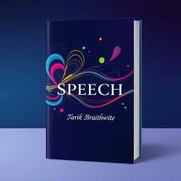 A beautifully designed cover for a poetry book titled 'SPEECH' by Tarik Braithwaite