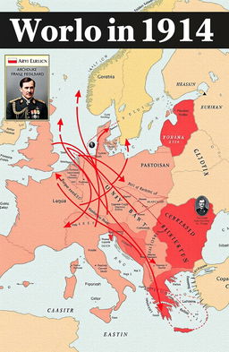 The assassination of Archduke Franz Ferdinand of Austria in 1914 marked a significant turning point leading to World War I