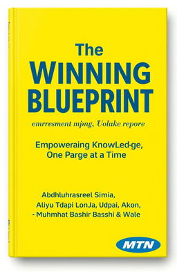 A book cover design featuring a bright yellow background that evokes energy and positivity