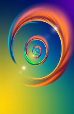 A mesmerizing, intricate spiral design that captures the essence of movement and depth