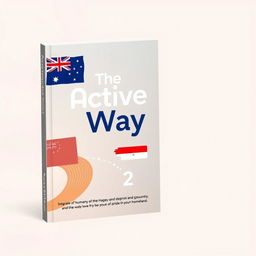 A simple and elegant book cover design for "The Active Way Intermediate 2: English for Adults"