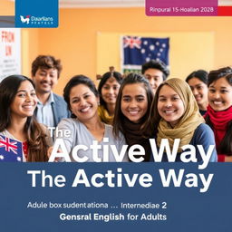 Cover image for the book titled 'The Active Way: Students Book Intermediate 2, General English for Adults'