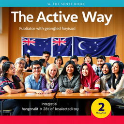 Cover image for the book titled 'The Active Way: Students Book Intermediate 2, General English for Adults'