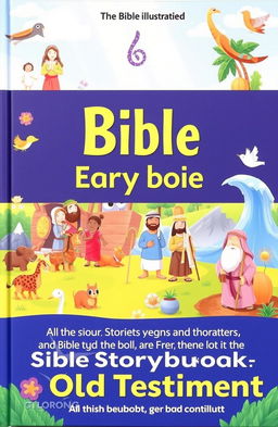 A beautifully illustrated Bible storybook designed for children aged 6 years and below, featuring all the stories from the Old Testament