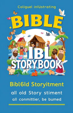 A beautifully illustrated Bible storybook designed for children aged 6 years and below, featuring all the stories from the Old Testament