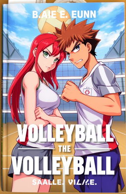 A book cover featuring a fierce confrontation between a girl and a boy standing face to face, both with crossed arms