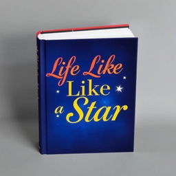 A striking book front cover design featuring a dark blue background that conveys a sense of depth and mystery