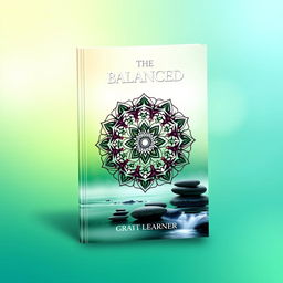 A captivating book cover for 'The Balanced Life' by Great Learner