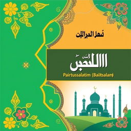 A beautifully designed book cover for a point addition book meant for PPM Baitussalam students