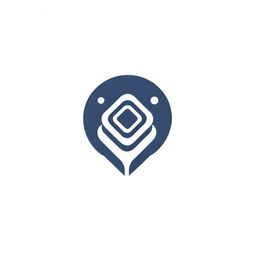 A dynamic and modern logo for an online marketing agency, symbolizing connectivity, growth and digital prowess