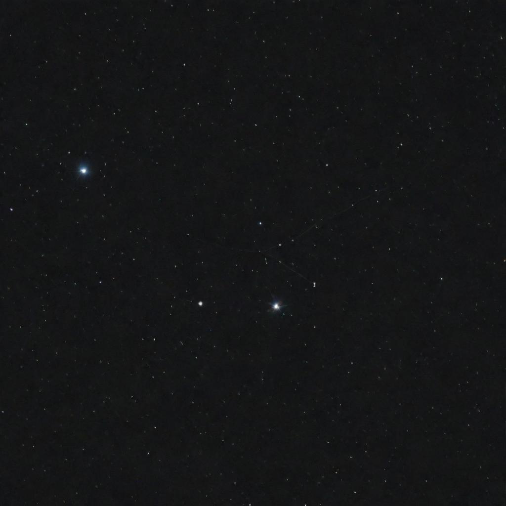 The Sagittarius constellation, exceptionally clear and vibrant, highlighted and emphasized against the night sky.