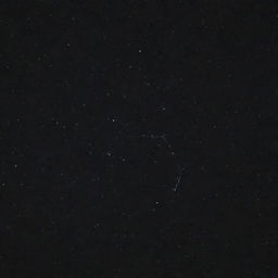 The Sagittarius constellation, exceptionally clear and vibrant, highlighted and emphasized against the night sky.